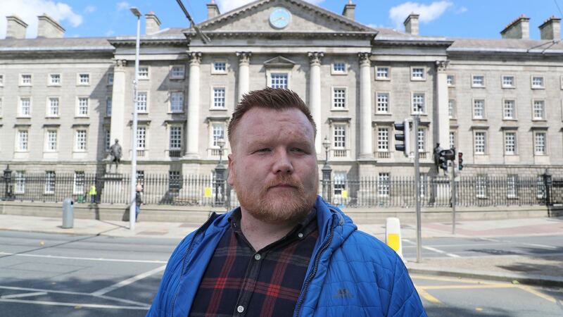Mick Finnegan says he was about 14 when he was abused by a senior figure in St John Ambulance. Photograph: Nick Bradshaw
