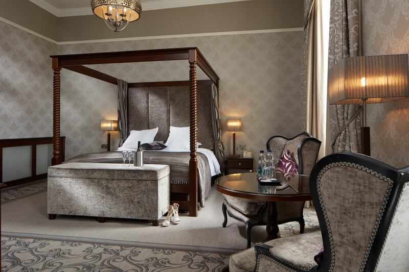 The Manor House Country Hotel outside Enniskillen combines old world charm and modern luxury. Photograph: David Cordner