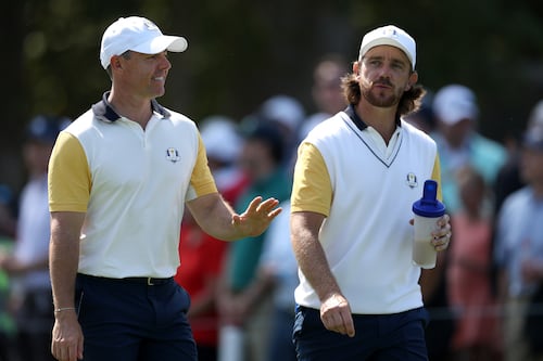 Ryder Cup: Rory McIlroy to partner Tommy Fleetwood in opening foursomes