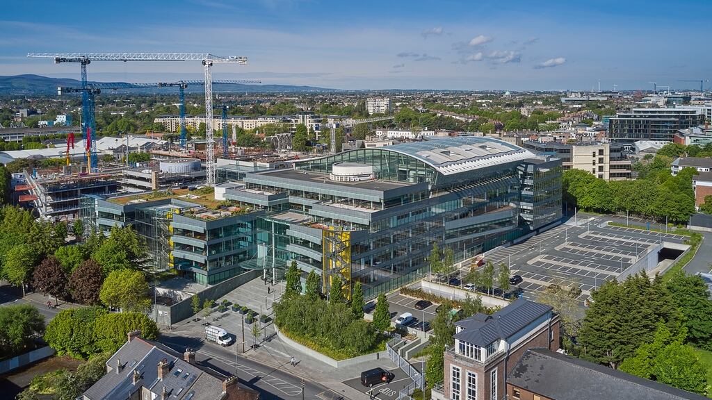 The Serpentine consortium’s investment comprises four blocks to the rear of Facebook’s new Ballsbridge campus