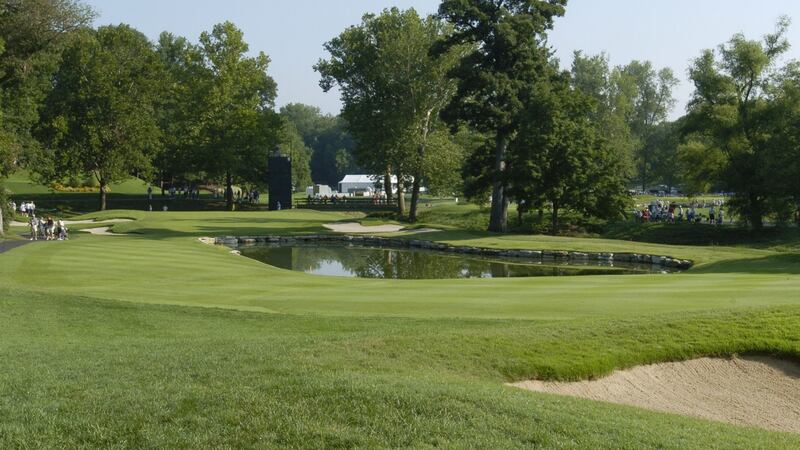 The 11th hole at Bellerive is a risk-reward Par 4. Photo: A Messerschmidt/Getty Images