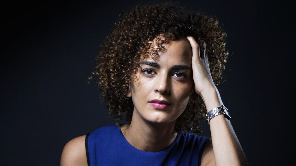 French-Moroccan writer Leila Slimani: her book demonstrates the ways in which women’s bodies are the battleground for colonial and cultural tensions. Photograph: Joel Saget/AFP/Getty
