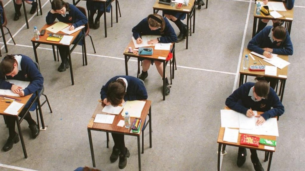 This year, 7,404 students sat the physics paper. Pat Doyle, a teacher at the Institute of Education, said that the higher level exam was fair and balanced with nothing nasty or unexpected. Photograph: Peter Thursfield