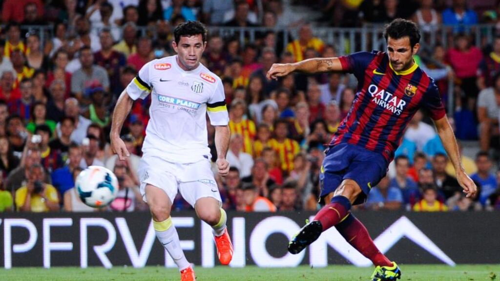 Cesc Fabregas: Manchester United have ‘renounced his signing’. Photograph: Reuters