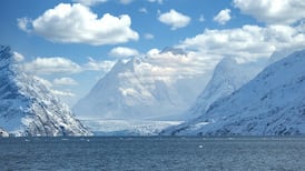 Rain falls on peak of Greenland ice cap for first time