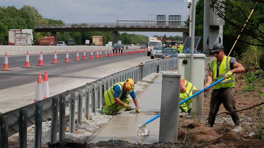 The M7 upgrade works. Photograph: Nick Bradshaw