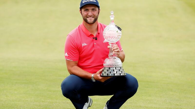 Irish Open winner Jon Rahm. Photograoh: Reuters/Peter Cziborra