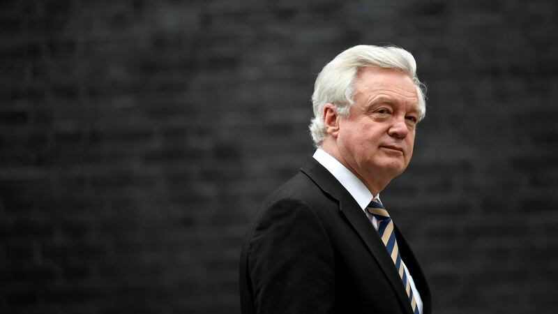 David Davis’s resignation has delivered Theresa May a fresh crisis and increased the likelihood of a backbench challenge to May’s leadership. Photograph: Toby Melville/Reuters
