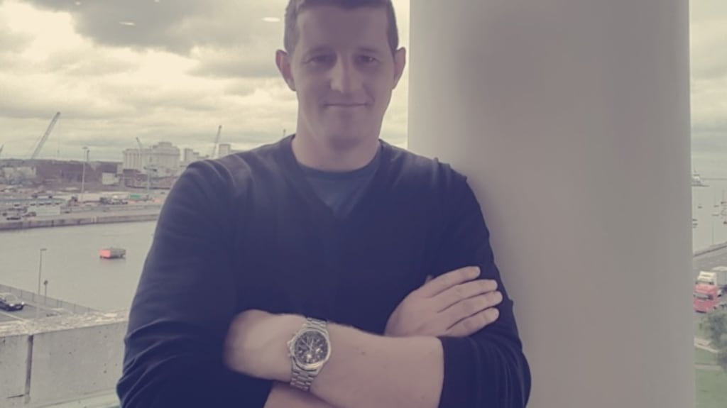 Rory Deverell, a commuter who travels from near Tullamore to Dublin every day on the train.