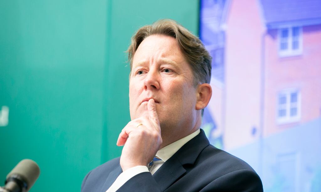 Minister for Housing Darragh O’Brien: he said the budgetary process was the most appropriate way to consider further action in relation to the cost-of-living crisis and mortgage interest relief