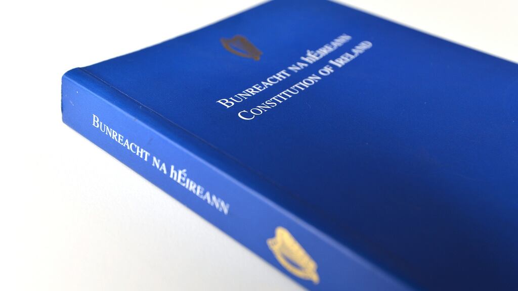 A Constitution is not part of the criminal code; it is a statement of society’s values. As such, blasphemy has no place in it. Photograph: Alan Betson