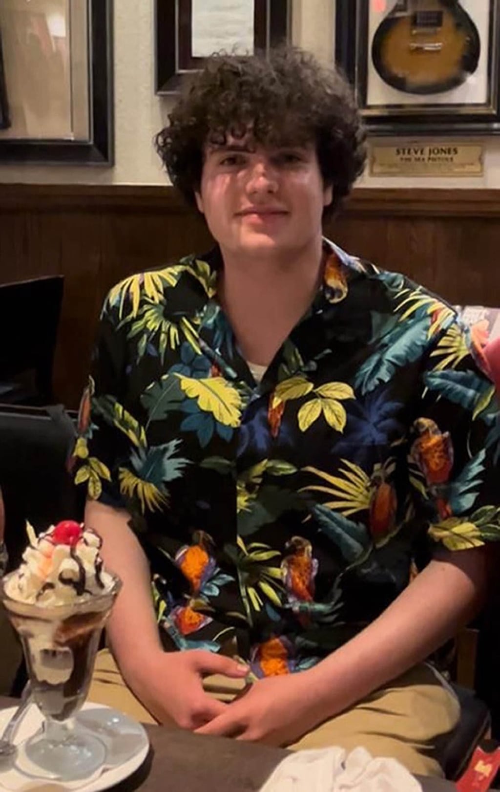 David Celino (16) from Worsley in Greater Manchester, who fell ill while at Leeds Festival on Saturday and was taken to hospital where he died in the early hours of Sunday. Photograph: West Yorkshire Police handout/PA