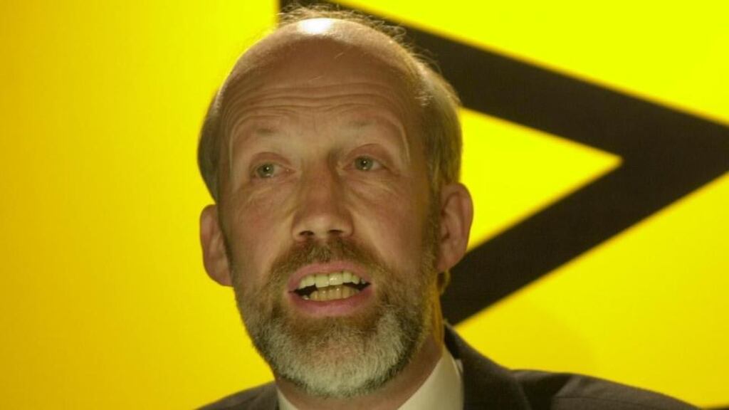 Alliance leader David Ford. The party came under fierce criticism from unionists when it used its votes on Belfast City Council to support a motion to reduce the number of days the union flag flies on Belfast City Hall. Photograph: Bryan O’Brien