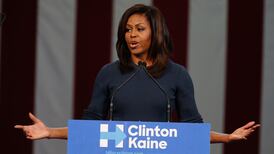 Michelle Obama: Trump’s brags have ‘shaken me to my core’