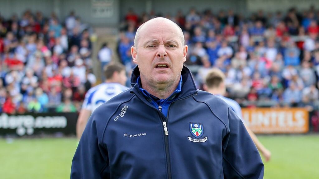 Monaghan manager Malachy O’Rourke will have to pick his players up after their Ulster semi-final defeat to Down sent them into the qualifiers. Photo: Philip Magowan/Inpho