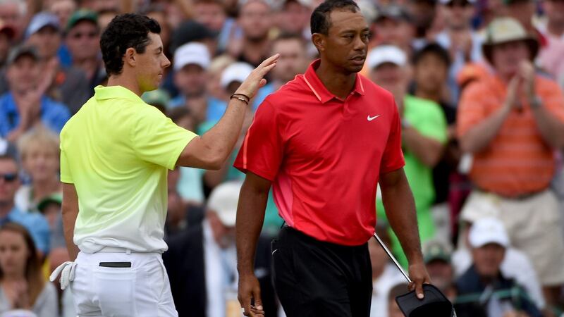 McIlroy says he feels sorry for Tiger Woods and the pressure he has to deal with. Photo: Ross Kinnaird/Getty Images