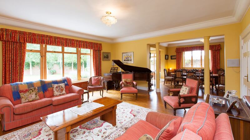 The drawingroom at 2 Ailesbury Drive, Dublin 4