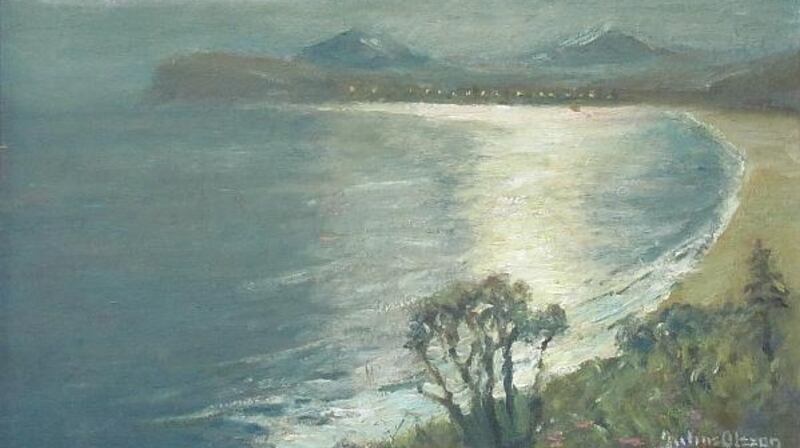 Julius Ollson, View of Killiney from the Artist’s Home in St Helen’s, Dalkey