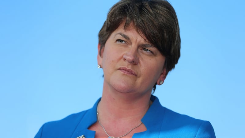 Minister for Finance Arlene Foster:  said  while   North had benefited   from  chancellor’s decision to protect health and education in England, the Executive would still face difficult decisions ahead. Photograph: Niall Carson/PA Wire
