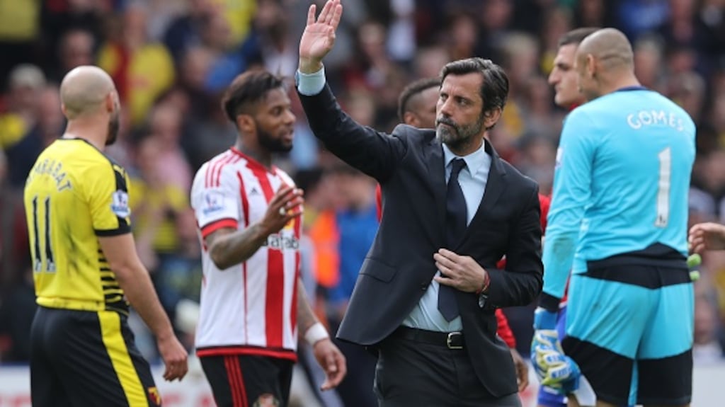 Quique Sanchez Flores has been named the new Espanyol manager. Photograph: Getty