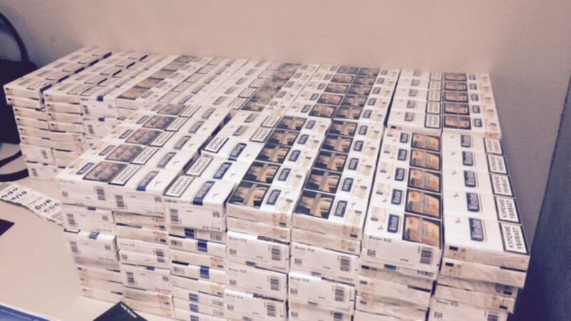 On Thursday customs officers seized 18,000 “Winston” brand cigarettes with a retail value of almost €9,000 at Dublin Airport