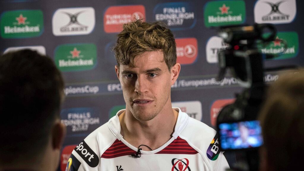 Ulster captain Andrew Trimble: “I think anybody, certainly anybody in Irish rugby, who had any connection to Axel was a Munster supporter.” Photograph: Inpho