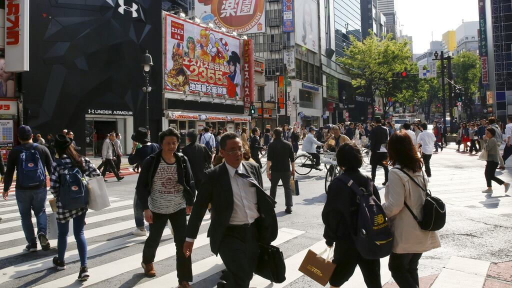 Japanese bonds extended their rout after the Bank of Japan on Friday refrained from increasing debt purchases. (Photograph: Thomas Peter/Reuters)