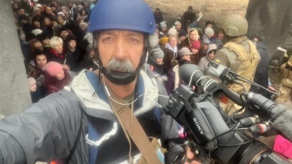 While working as a Fox News cameraman in Ukraine on Monday, Pierre Zakrzewski was killed by Russian shelling.