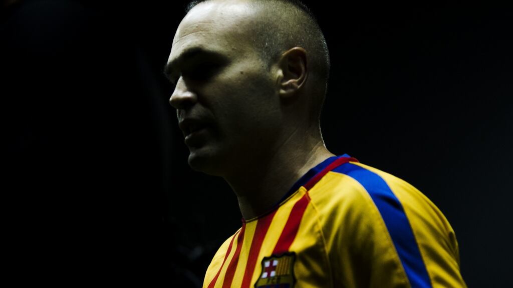 Andres Iniesta has made an excellent start to the season for Barcelona. Photograph: Getty Images