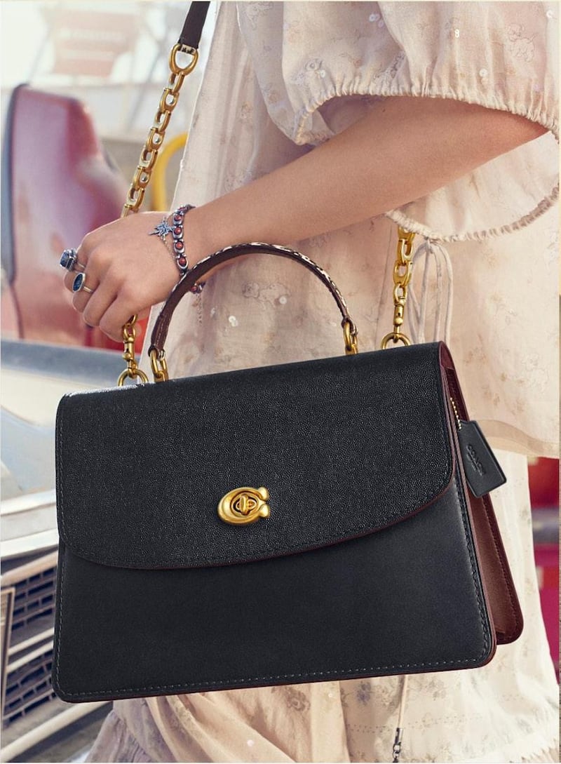 The Parker top handle bag from Coach's new spring summer collection