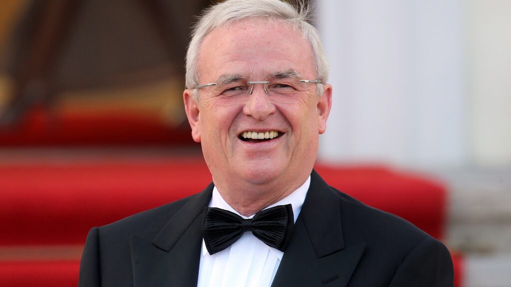 Martin Winterkorn: Volkswagen said there was no evidence he read the emails or participated in the discussion at the periphery of the meeting on Volkswagen’s cheating in emissions tests. Photograph: Michael Kappeler/EPA