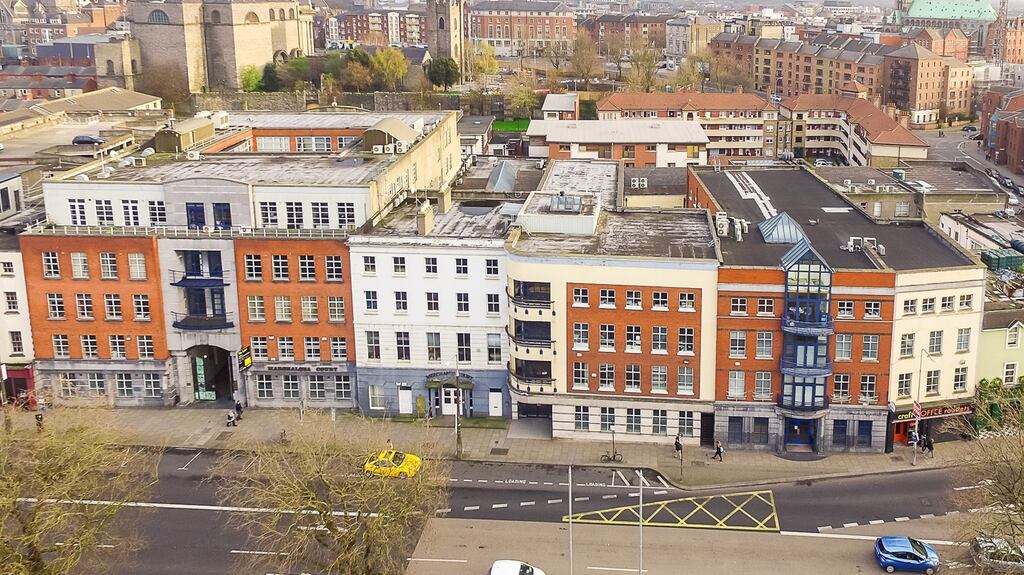 The five office buildings for sale on Merchants Quay, Dublin