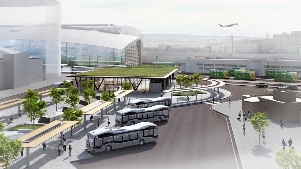 Metrolink Dublin Airport station aerial artwork: A letter from EY partner Shane MacSweeney says the report is 'based on consultations with key stakeholders, management information, desktop research of publicly available information' and utilised 'EY methods'. Photograph: metrolink.ie