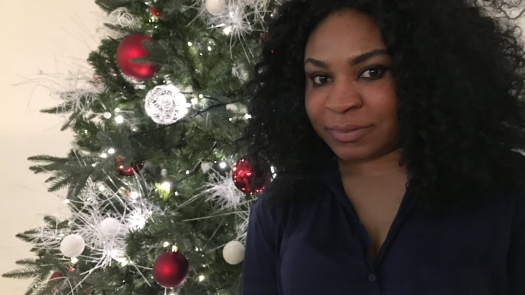 Chinonyerem Okeke at the Immigration Council of Ireland conference in the Morrisson Hotel in Dublin. Photograph: Peter Murtagh/The Irish Times