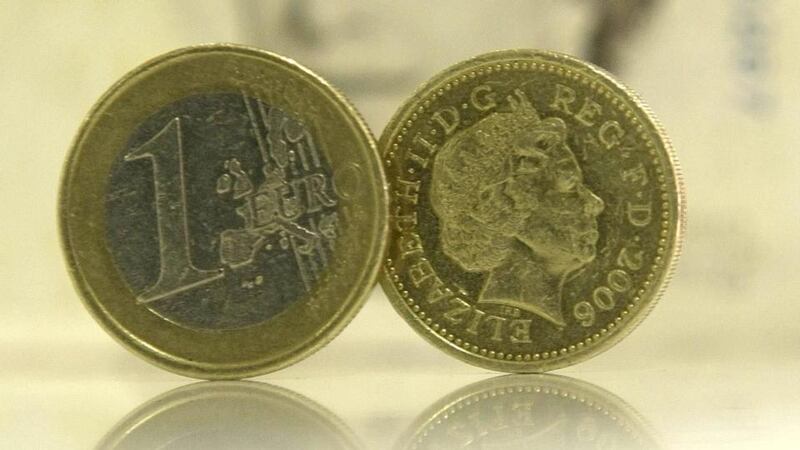 According to the Guinness Index, the euro-sterling exchange rate is €1 = £0.62. Consequently, there is a gap of 30 per cent between the market exchange rate and the Guinness exchange rate. Photograph: Niall Carson/PA Wire