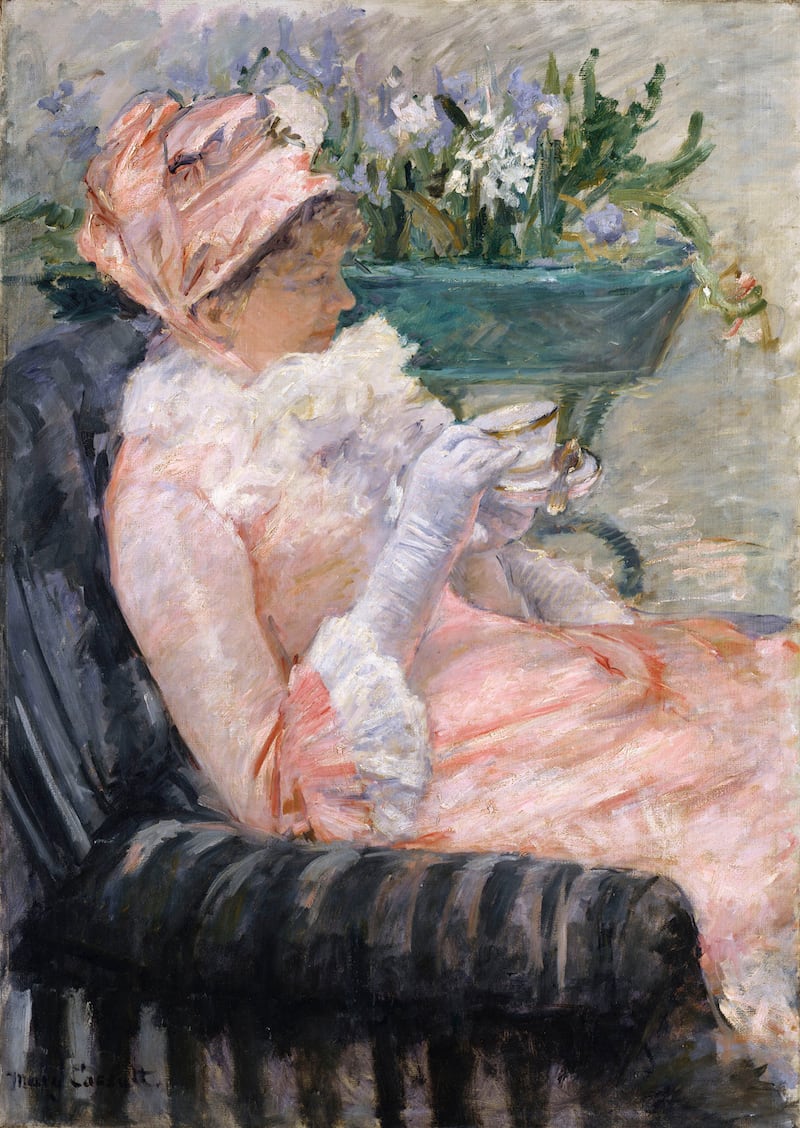 Mary Cassatt: The Cup of Tea (1880-1). Courtesy of the Metropolitan Museum of Art, New York
