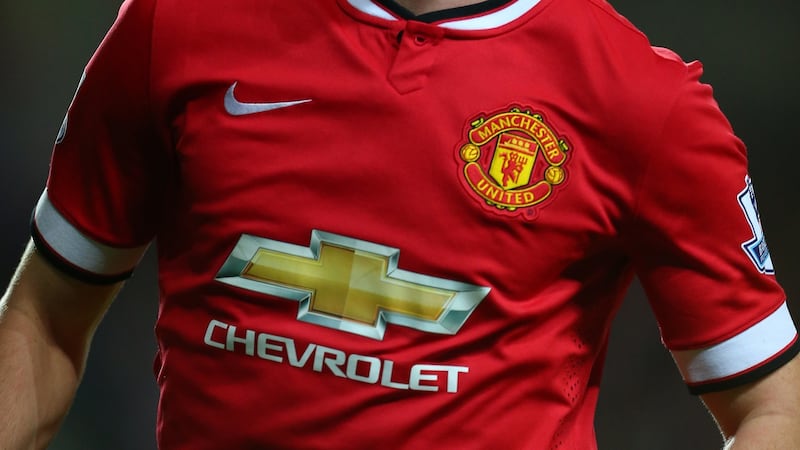 Manchester United take in €62.5 million a year from their deal with Chevrolet. Photo: AMA/Corbis via Getty Images