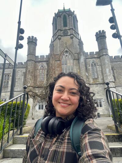 Vibeth Porras, 39, from Bucaramanga, Colombia is studying a masters in International Development Practice, University of Galway.