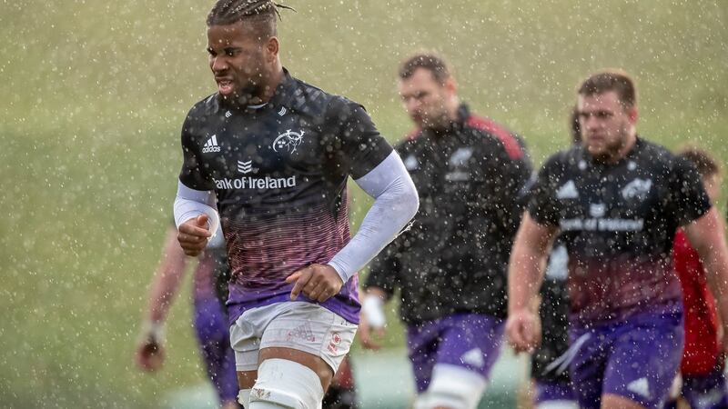 Daniel Okeke will start at number eight for Munster against Wasps, one of five debutants in the side. Photograph: Morgan Treacy/Inpho