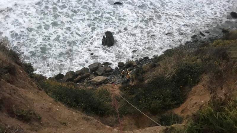 Angela Hernandez was found at the bottom of a cliff in Monterey County, California. Photograph: Monterey County Sheriff’s Office/via Reuters