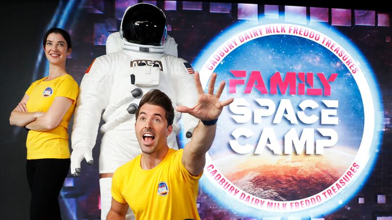 Today’s make-and-do is also inspired by those astronauts living in space and we’re going to be showing you how to make a jetpack.