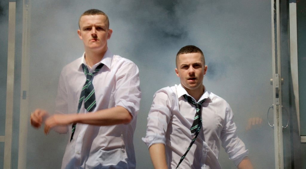 Another fine mess: Chris Walley and Alex Murphy in 'The Young Offenders'