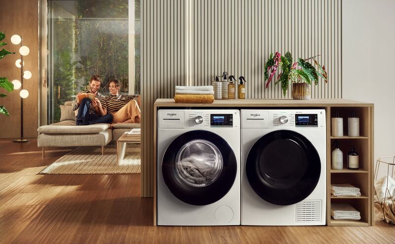 Whirlpool Supreme Silence washing machine and tumble dryer