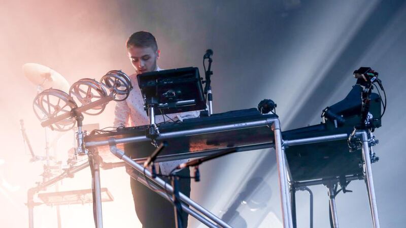 Disclosure perform on the Main Stage at Longitude Fesitval at Marley Park. Photograph: Allen Kiely.