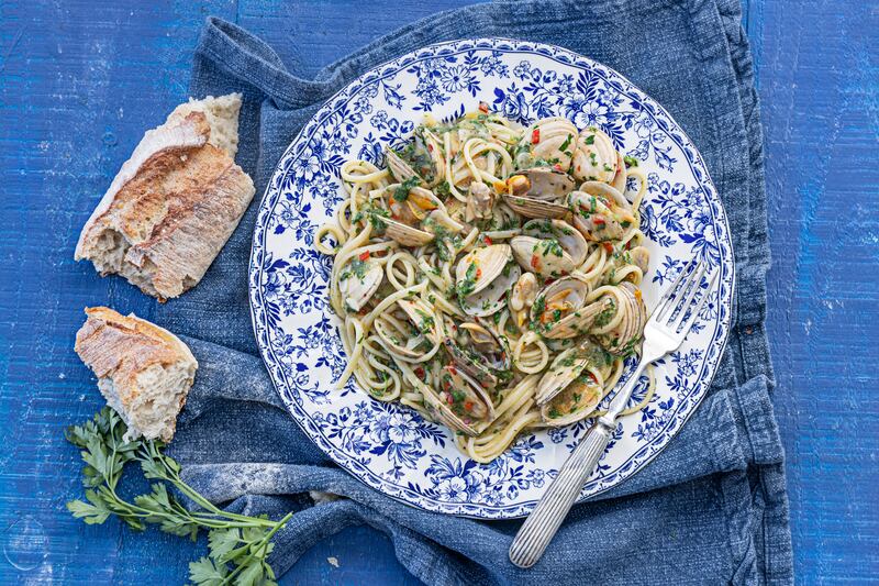 Linguine alle vongole. Photograph: Harry Weir