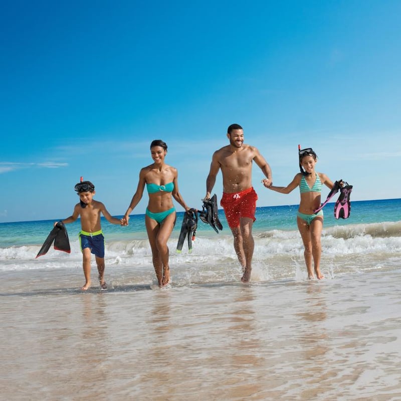 Go snorkelling at the Dreams Resort in the Dominican Republic