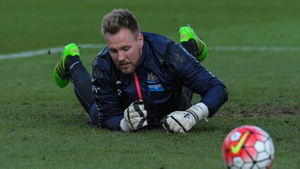 Rob Elliot has signed a new four-year deal with Newcastle. Photograph: Getty