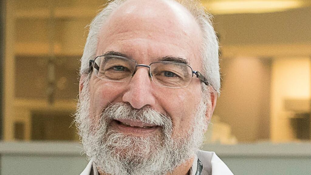 Dr Harold Atkins from the University of Ottawa in Canada, a member of the research team that has been using a radical treatment that can halt progression of aggressive multiple sclerosis and even reverse its symptoms. Photograph: Trevor Lush/Ottawa Hospital/PA Wire