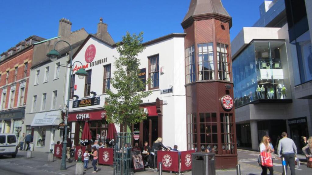 The distinctive building in Cork city has overall floor area of 207sq m (2,221sq ft)