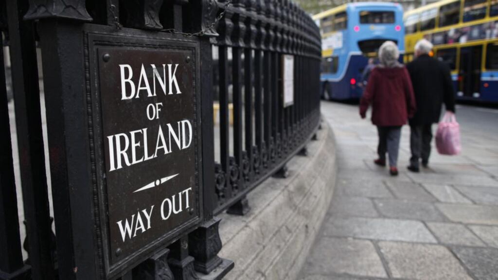 Bank of Ireland says existing terms and conditions are now supplemented by six new conditions, which would take effect on March 1st next. Photograph: Peter Muhly/AFP/Getty Images